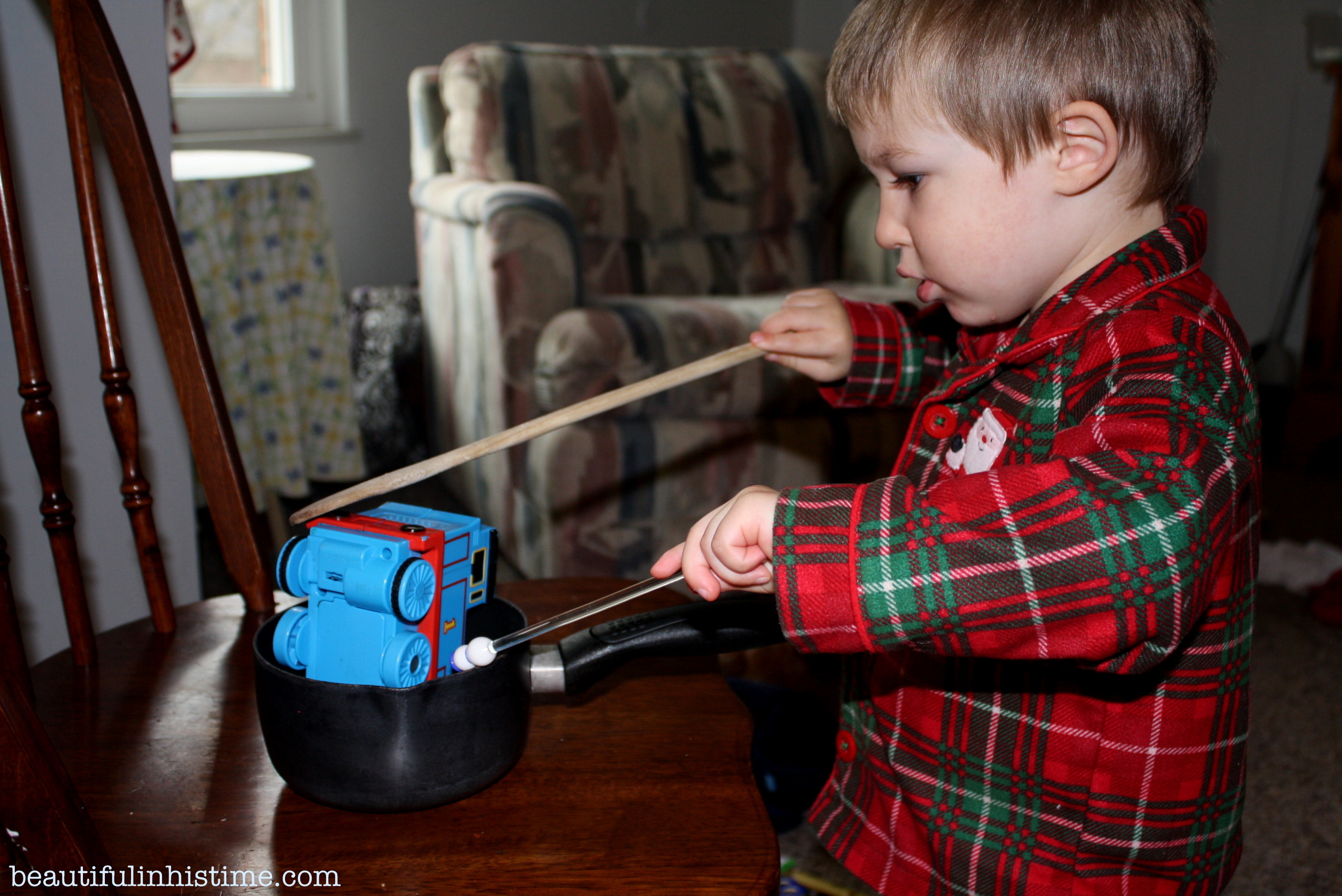 When Toddler Boys Cook Thanksgiving Dinner