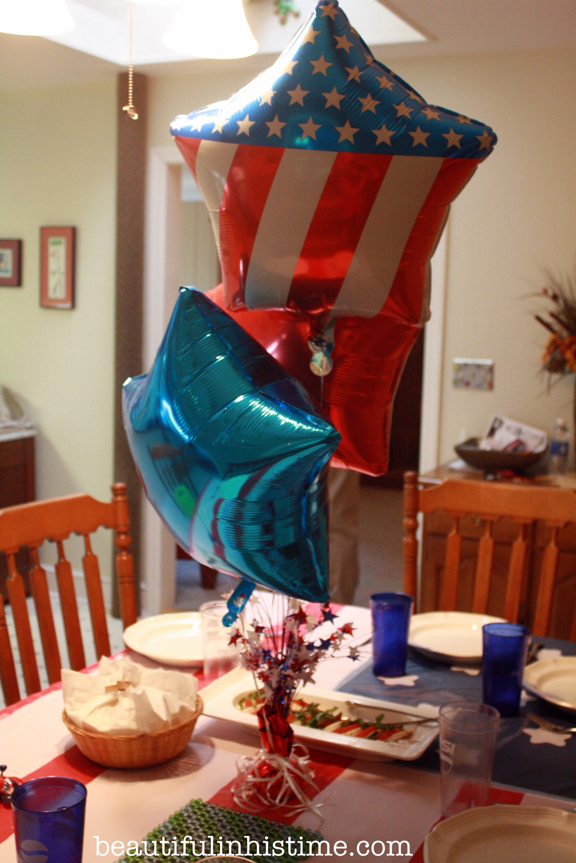 A Birthday Party for America! #birthday #america #4thofjuly #independenceday #party #birthdayparty #balloons