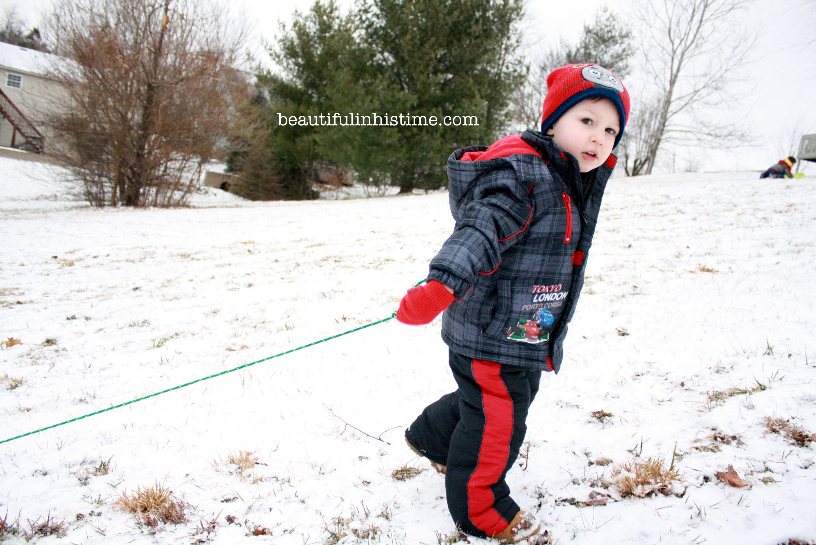 sledding