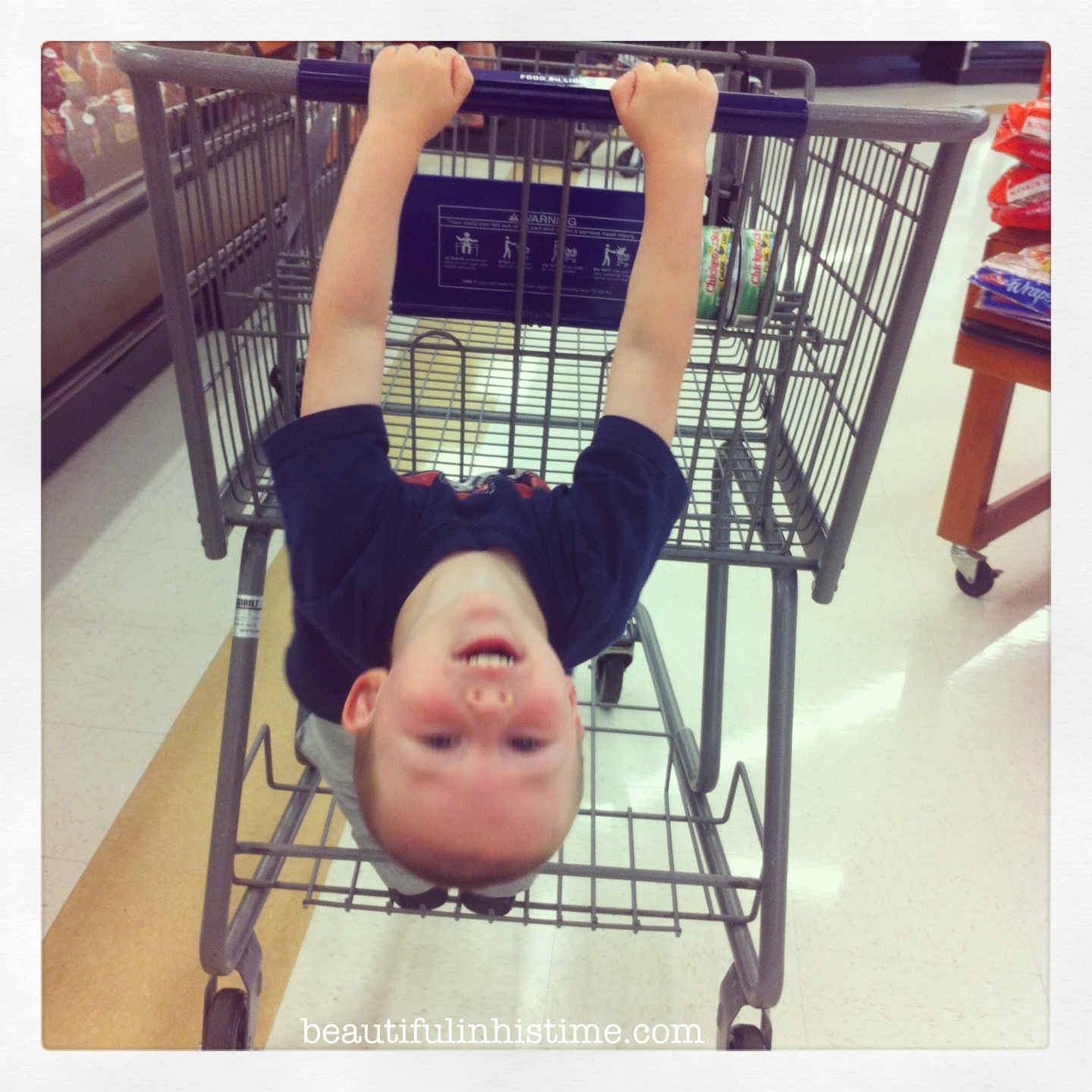 kid riding cart