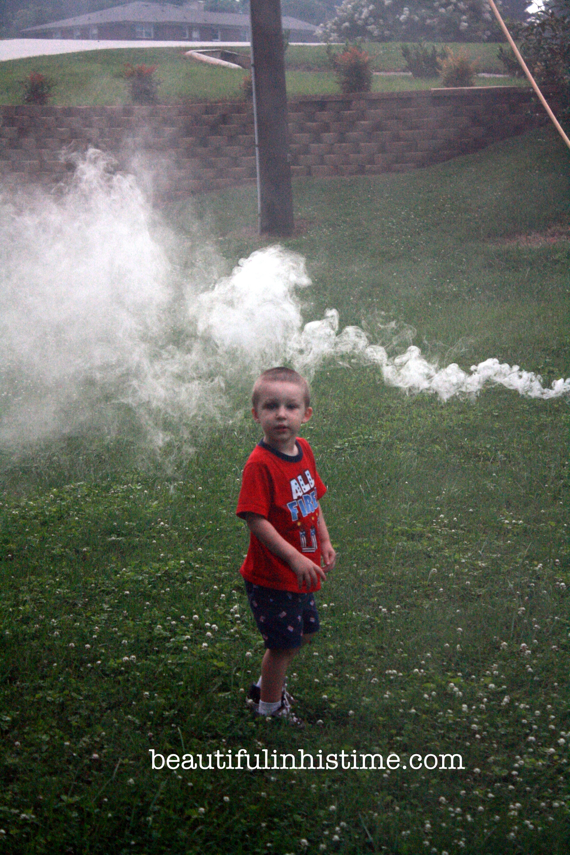 fireworks with grandpa A Birthday Party for America! #birthday #america #4thofjuly #independenceday #party #birthdayparty #smoke