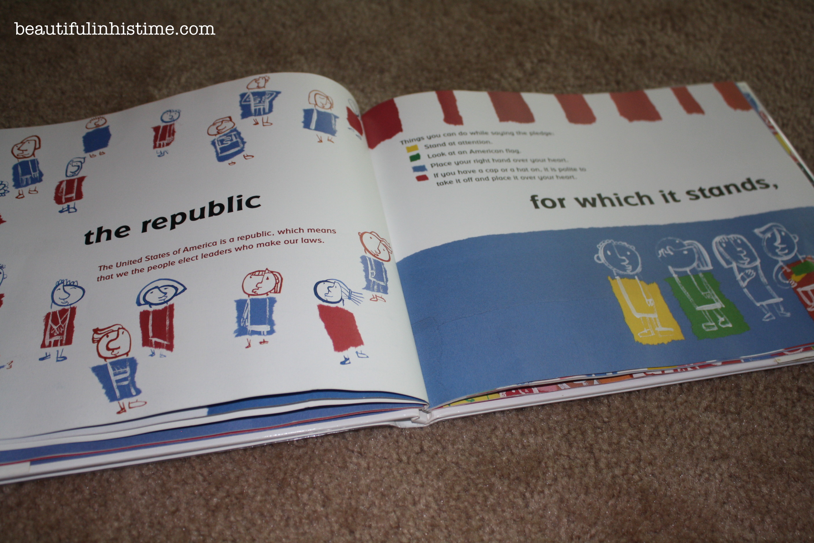 Pledge of Allegiance patriotic books #patriotic #preschool #4thofjuly #independenceday #homeschool