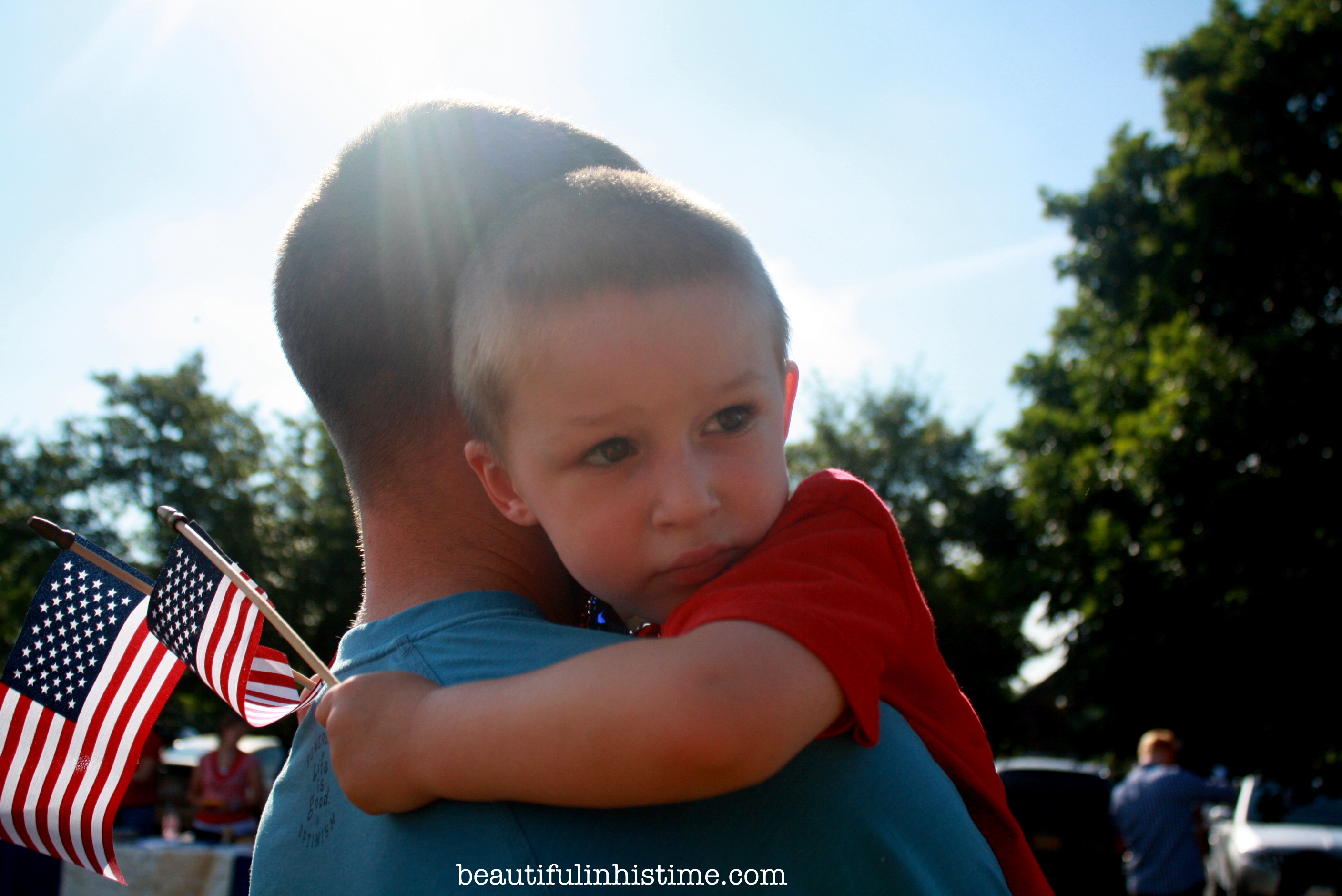 Patriotic Preschool Parade in Small-town North Carolina #patriotic #preschool #parade #4thofjuly #independenceday #Northcarolina