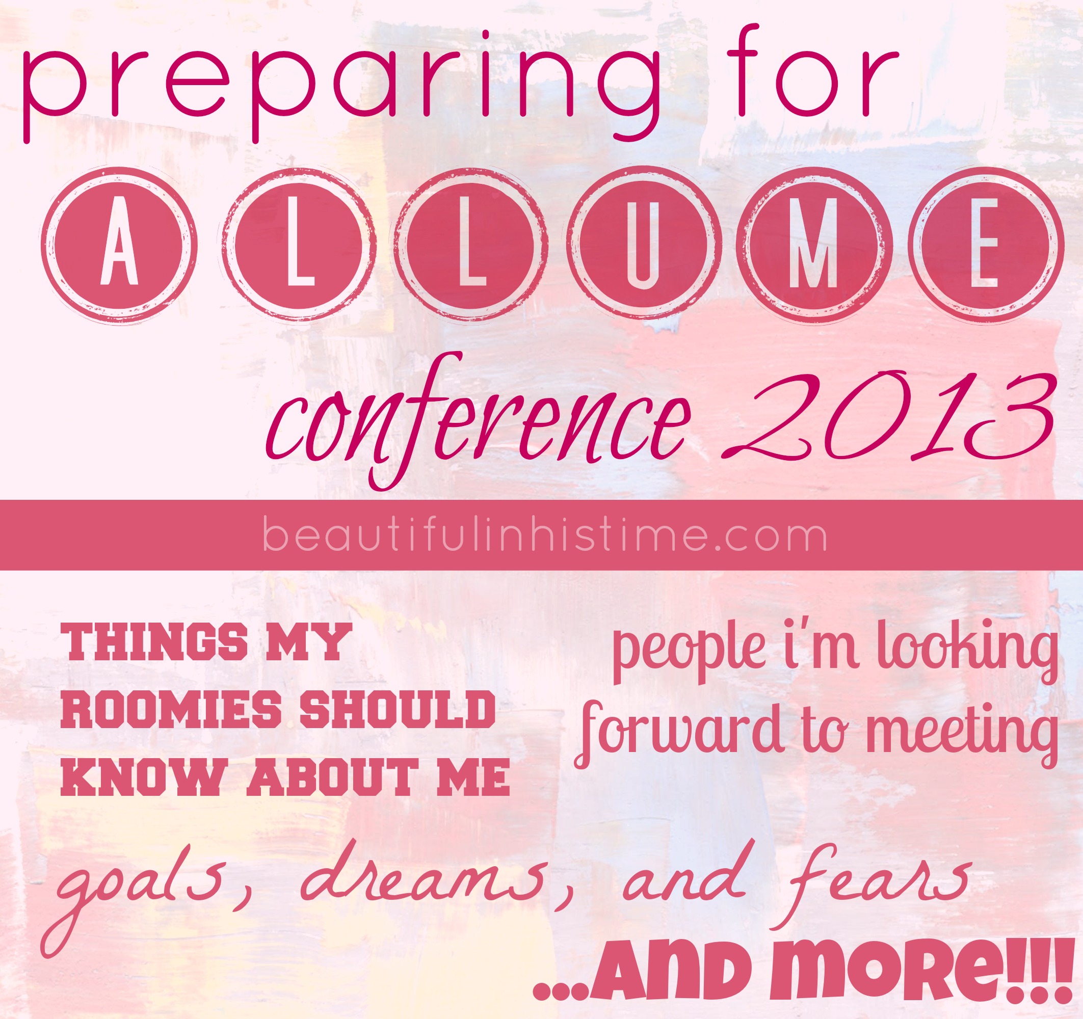 all the amazing people I want to meet at #Allume {in which I rip up my lists and relinquish control}
