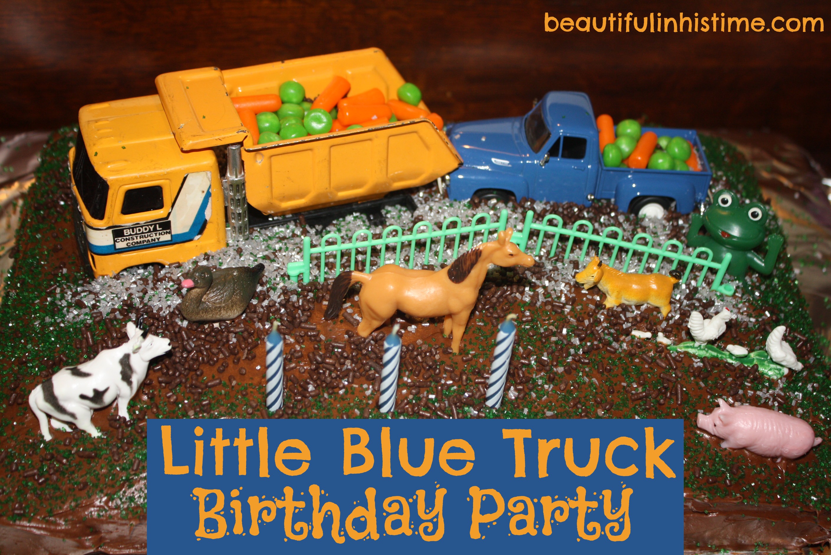 Little Blue Truck Birthday Party